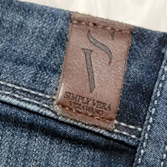 Women's Simply Vera Vera Wang Stretch High-Waisted Skinny Jeans Size 4 - Picture 15 of 15